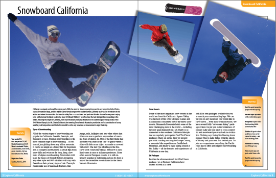 Snowboarder article